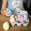 Bunte Kreide-Eier in wiederverschließbarer Box für Kinder Produktbild-Vorschau 5