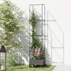 Outsunny Hochbeet mit Rankgitter mobiler Blumenkasten mit Produktbild-Vorschau 8