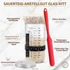 Sauerteig Brotbackzubehör Starterset mit 23cm Gärkörbchen, Produktbild-Vorschau 2