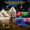 15m Tendine Luminosa LED，600 LED Multicolore Tendine a Anteprima dell’immagine prodotto 6