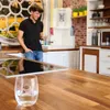 Acala Glas Arlando 300 ml mit Gravur Blume des Lebens Produktbild-Vorschau 3