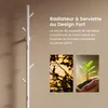 EMKE Sèche-serviettes électrique 100W Blanc, Design Arbre Voir les images du produit 8