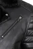 Reichstadt Herren Slim Fit Kunstlederjacke  RS008PU Black - Produktbild-Vorschau 6