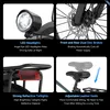 Bicicletta elettrica mountain bike S800 per adulti,  250W, Anteprima dell’immagine prodotto 13