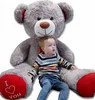 XXL Teddybär 160cm | Plüschbär Stofftier Kuscheltier Produktbild-Vorschau 1