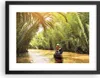 Gerahmtes Poster - Schwarzer Rahmen - Fluss Mekong £ódŸ - Produktbild-Vorschau 1