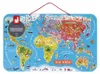 JANOD Puzzle magnétique Carte du monde allemand 92 pièces Voir les images du produit 7
