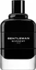A product shot of a black and clear glass perfume bottle. Voir les images du produit
