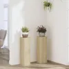 vidaXL Support pour plantes 2 pcs. chêne Sonoma 17x17x60 cm Voir les images du produit 2