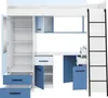 Hochbett SMYK R Etagenbett Schlafzimmer-Sets Schreibtisch Produktbild-Vorschau 2
