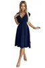 Numoco Formelle Frauenkleider Scarlett granat S Produktbild-Vorschau 6