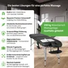 Habys Vera 2 Zonen Aluminium Massageliege | Massageliege Produktbild-Vorschau 2