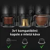 Bezdrátový přenosný espresso kávovar – 3v1 kapsle & mletá Náhled obrázku produktu 3