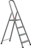 Baulich | Leiter - Haushaltsleiter - Grau - 4 Stufen - Produktbild-Vorschau 1