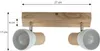 Lindby Deckenleuchte Thorin, 27 cm, 2-flg., weiß, Holz, E14 Produktbild-Vorschau 4