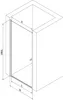 Mexen Pretoria porta doccia a battente 65 cm, trasparente, Anteprima dell’immagine prodotto 5