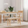 vidaXL Banc 90 cm en bois massif d'hévéa Voir les images du produit 2
