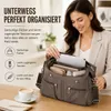 Borsa da donna idrorepellente con tracolla removibile, Anteprima dell’immagine prodotto 9