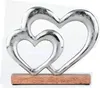Dekorativní stojan na srdce Silver Amour -9- Náhled obrázku produktu 6