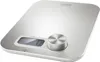 A silver digital kitchen scale with a display screen and a dial. Anteprima dell’immagine prodotto