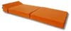 Natalia Spzoo slaapstoel 160x60x12 cm, oranje - opvouwbaar Productafbeelding-voorbeeld 2