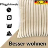 Dekokissen LILLI BIG CORD Velour mit Reißverschluss 40x40cm Produktbild-Vorschau 5