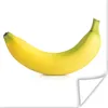 MuchoWow® Poster Banane - Gelb - Obst 75x75 cm - Wand Produktbild-Vorschau 1