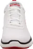 A front view of a white Skechers sneaker. Produktbild-Vorschau