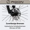 Agon Alpha E Bike Mountainbike sunrise black metallic Produktbild-Vorschau 7