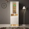 Vitrína VISIONARY 60 cm BÍLÝ MAT / BÍLÝ LESK / DUB WOTAN s Náhled obrázku produktu 3