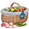 KOTARBAU® Panier en Osier Avec Anse 47x31x32 cm Naturel Voir les images du produit 1