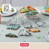 Zenker Dinosaurier Ausstecher-Set 4-tlg, Edelstahl  Perfekt Produktbild-Vorschau 2