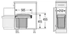 Hailo Abfallsammler 3650241 Einbau SingleBox 24 L Produktbild-Vorschau 10