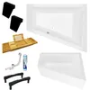 ECOLAM Badewanne Eckbadewanne 180x130 cm rechts Sfera Wanne Produktbild-Vorschau 5