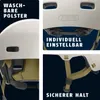 Kask rowerowy ABUS XOXO ECO - kask miejski w stylu skater - Podgląd zdjęcia produktu 3