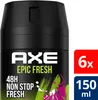 AXE Bodyspray Epic Fresh 6x 150ml | Deo Männerdeo ohne Produktbild-Vorschau 6