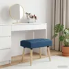 Banc rembourré VidaXL, bleu, 60 x 40 x 45 cm, tissu Voir les images du produit 3
