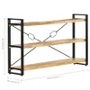 vidaXL Regał na książki 3 przegrody 140x30x80 cm Lite Podgląd zdjęcia produktu 4
