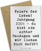 Mr. & Mrs. Panda Grußkarte Spruch 2009 Geburtstag - Weiß - Produktbild-Vorschau 1