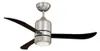 Ventilateur de plafond Loft Nickel / Noir 112 cm avec Voir les images du produit 9