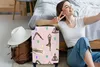 MuchoWow® Koffer Handgepäck Trolley Rollkoffer Kleine Produktbild-Vorschau 2