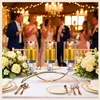 Chandelier Glamour Argent Verre Communion Photophore Grande Voir les images du produit 8