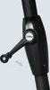 A close-up of a crank mechanism on a black pole, likely part of an umbrella or similar outdoor equipment. Produktbild-Vorschau