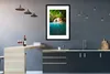 MuchoWow® Gerahmtes Poster Angeln im Wasser im Produktbild-Vorschau 6