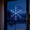 Decorazione a forma di fiocco di neve illuminato, bianca, Anteprima dell’immagine prodotto 3