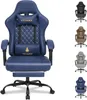 1 Stück Gaming Stuhl,Mit Kissen,Taillenkissen und Produktbild-Vorschau 1