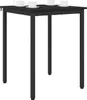 vidaXL Esstische 60 x 60 x 75 cm Holzwerkstoff Schwarz Produktbild-Vorschau 3