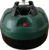A product shot of a green and black Christmas tree stand. Voir les images du produit
