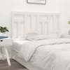vidaXL Kopfteil Weiß 145,5x4x100 cm Massivholz Kiefer Produktbild-Vorschau 2