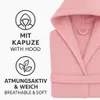 Betz Bademantel Frottee mit Kapuze für Herren und Damen Produktbild-Vorschau 3
